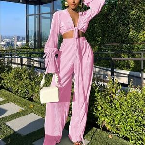 PINK WOMAN’S DUBAI GURL CLOTHING SET AS SEEN ON LIVE *NEW*